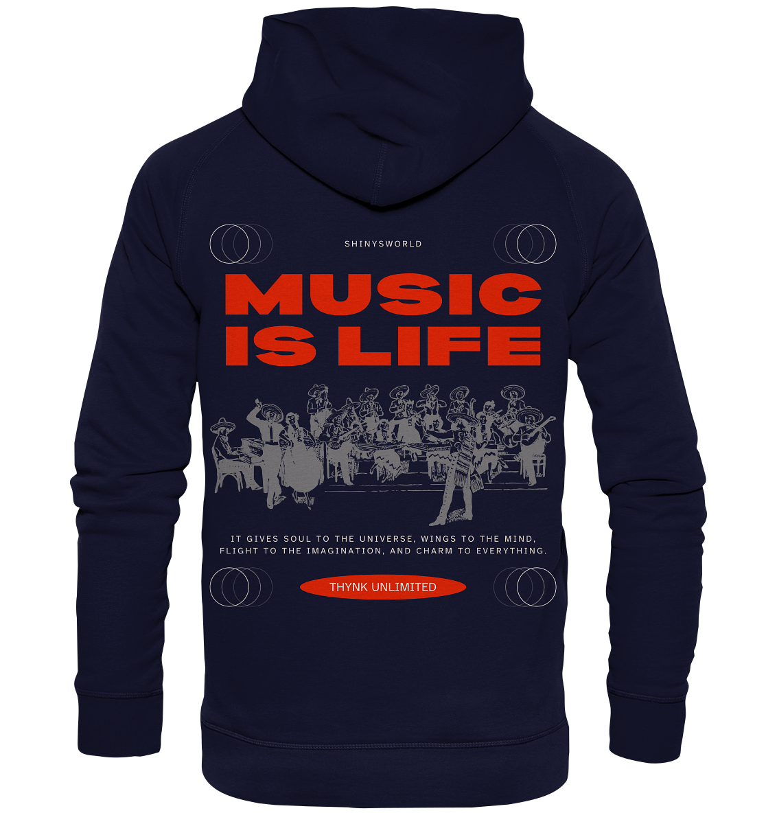 SW Music is Life - Basic Unisex Hoodie