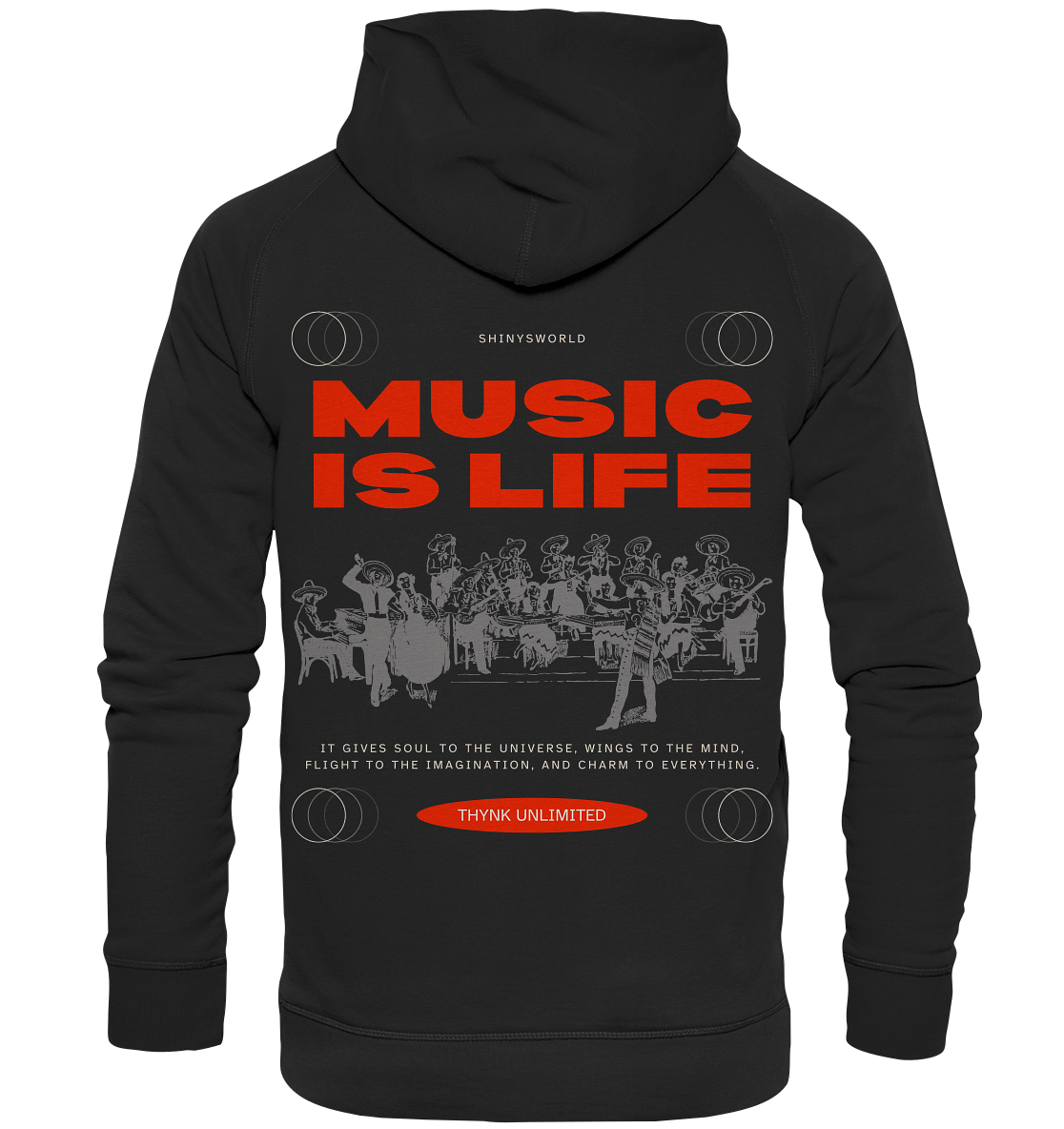 SW Music is Life - Basic Unisex Hoodie