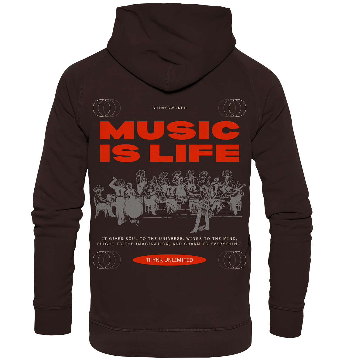 SW Music is Life - Basic Unisex Hoodie
