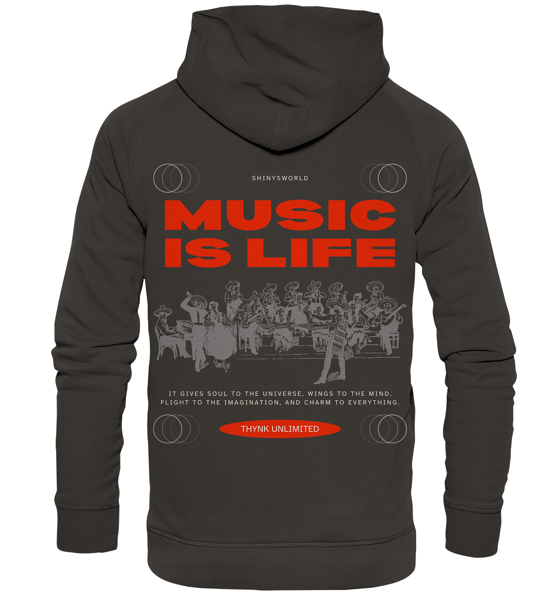 SW Music is Life - Basic Unisex Hoodie