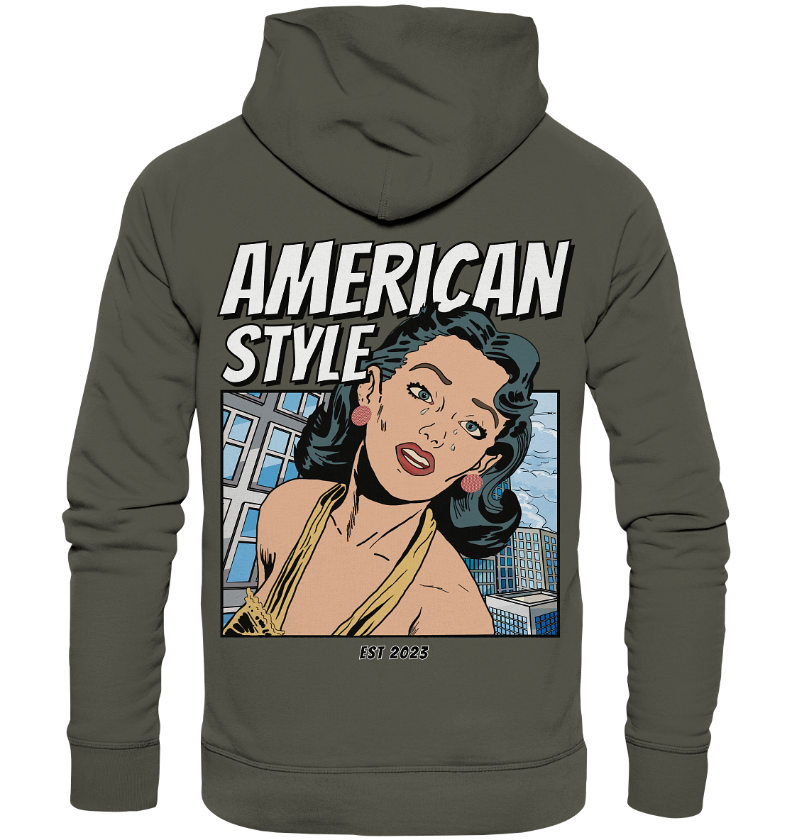 SW American Style - Organic Basic Hoodie