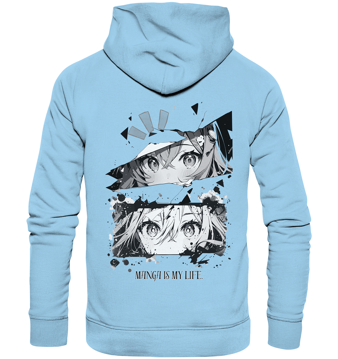SW Anime is my life - Organic Basic Hoodie