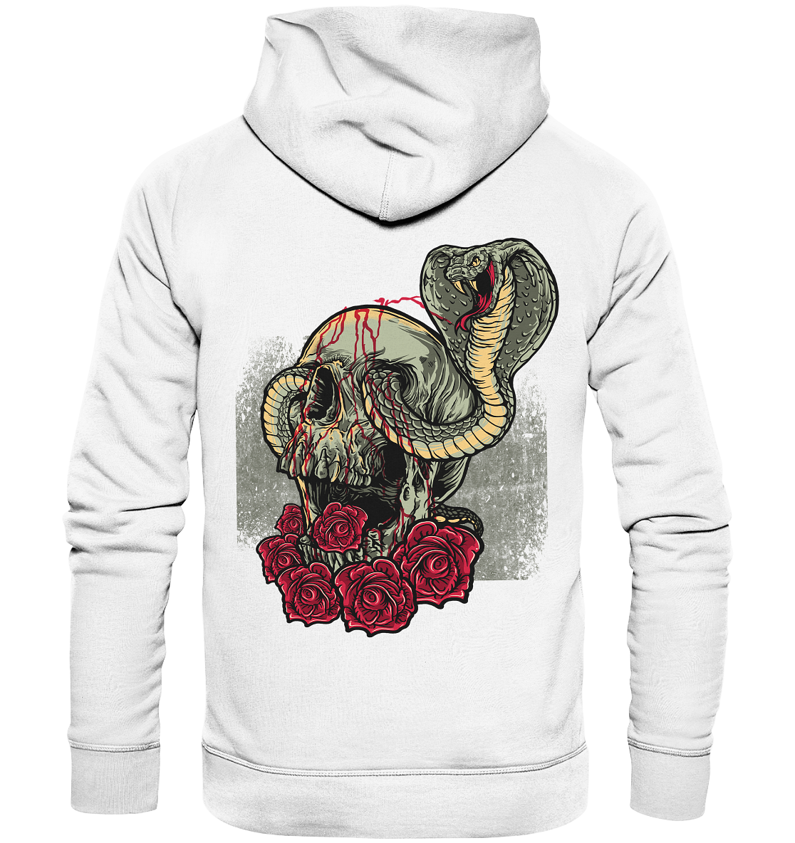 SW Rose Snake - Organic Basic Hoodie