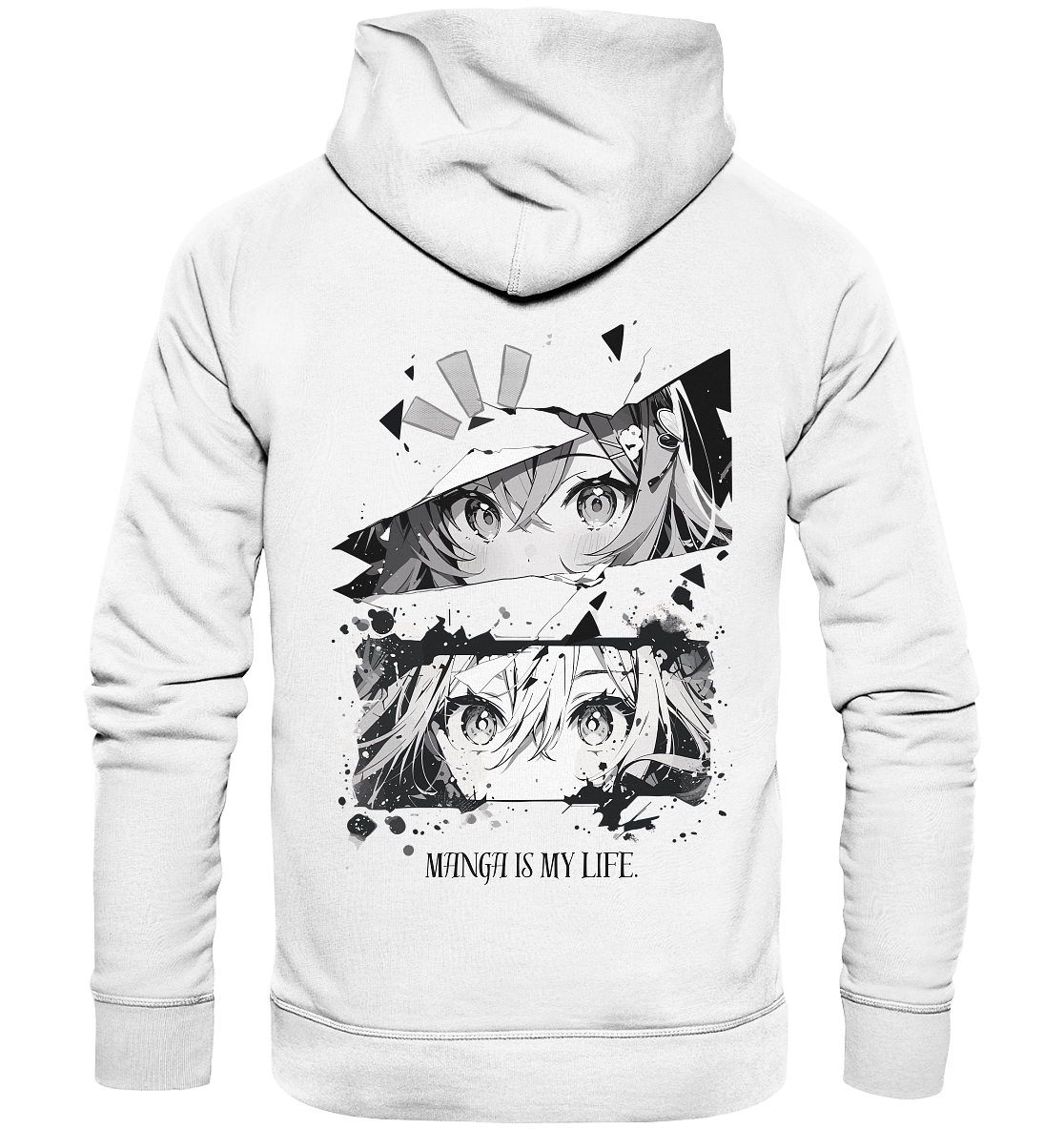 SW Anime is my life - Organic Basic Hoodie