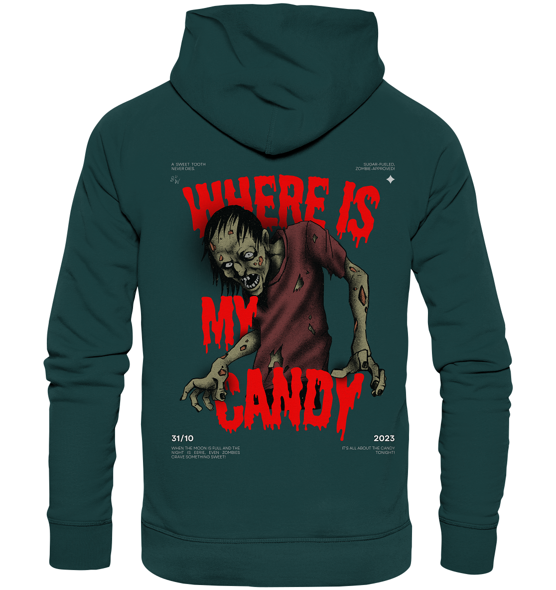 SW Where is My Candy - Organic Hoodie