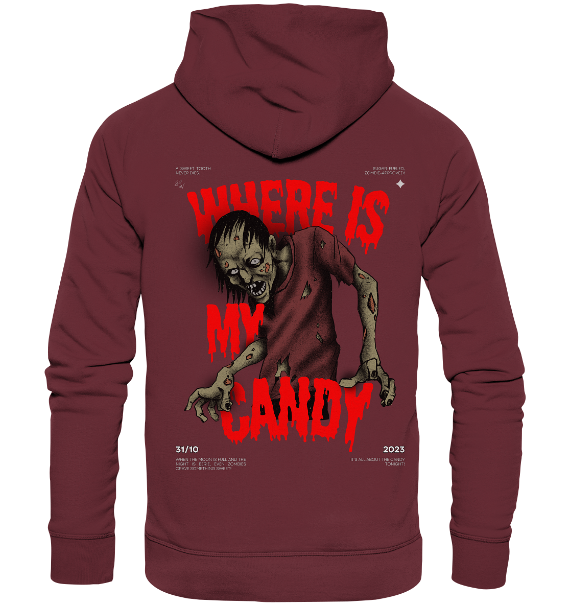 SW Where is My Candy - Organic Hoodie