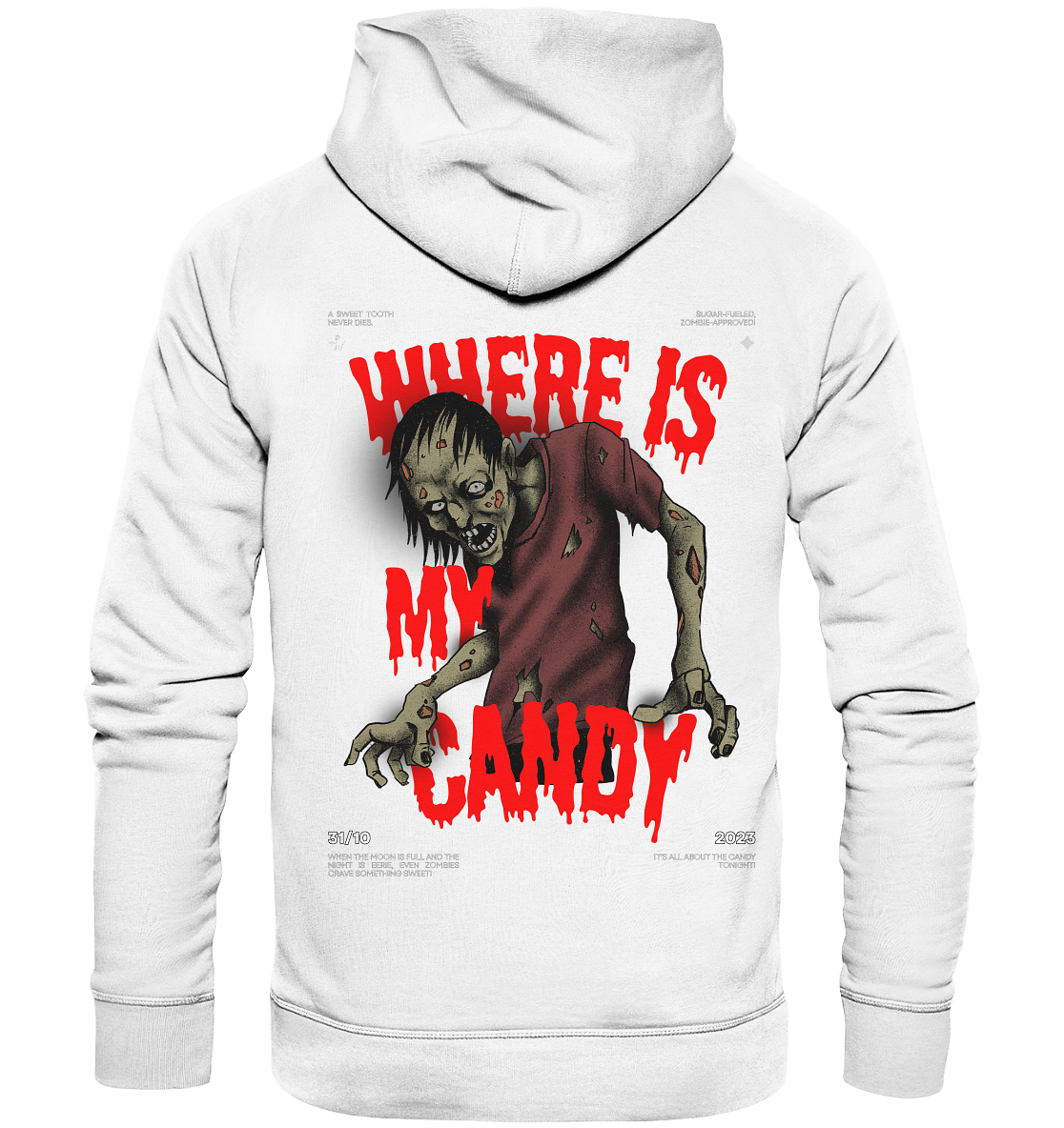 SW Where is My Candy - Organic Hoodie