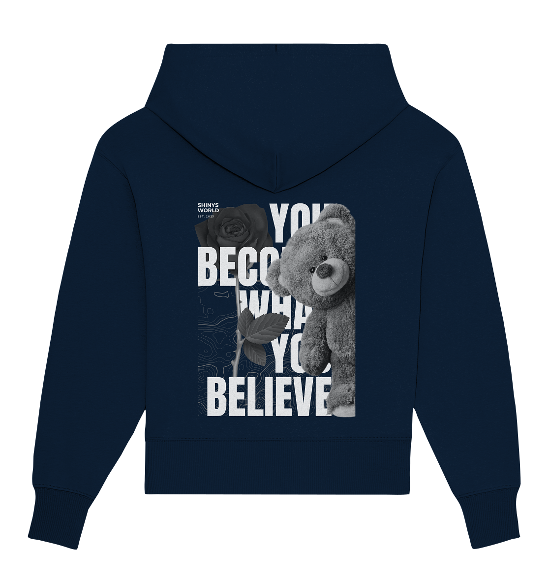 SW Bär Motiv - Organic Oversize Hoodie