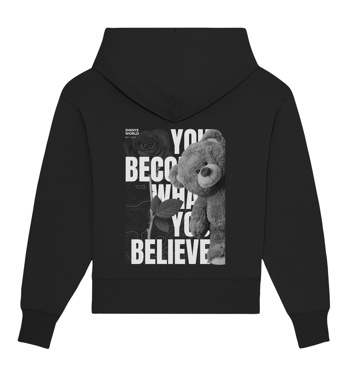 SW Bär Motiv - Organic Oversize Hoodie