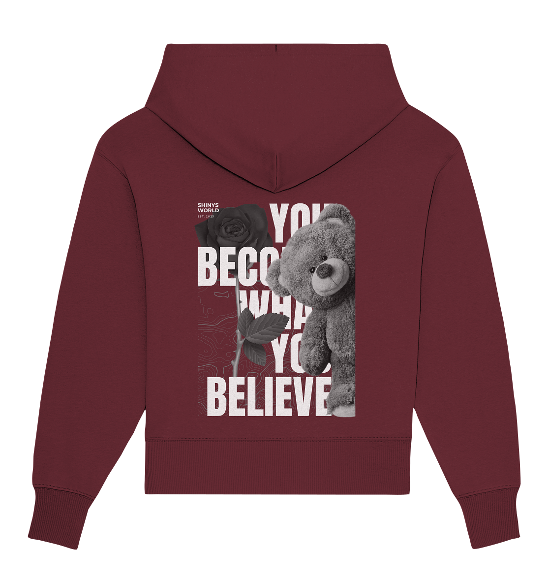 SW Bär Motiv - Organic Oversize Hoodie