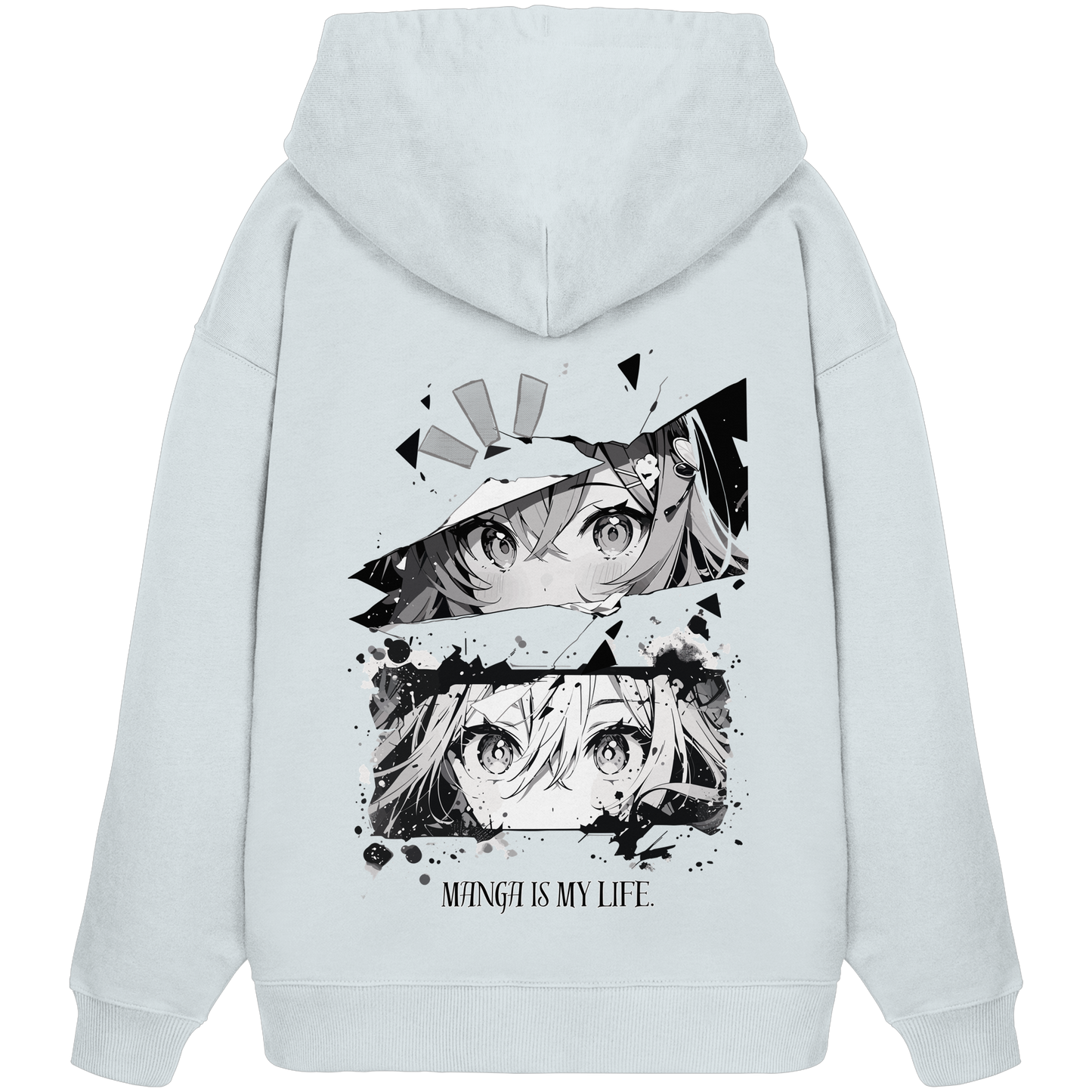 SW Anime is my life - Organic Oversize Hoodie