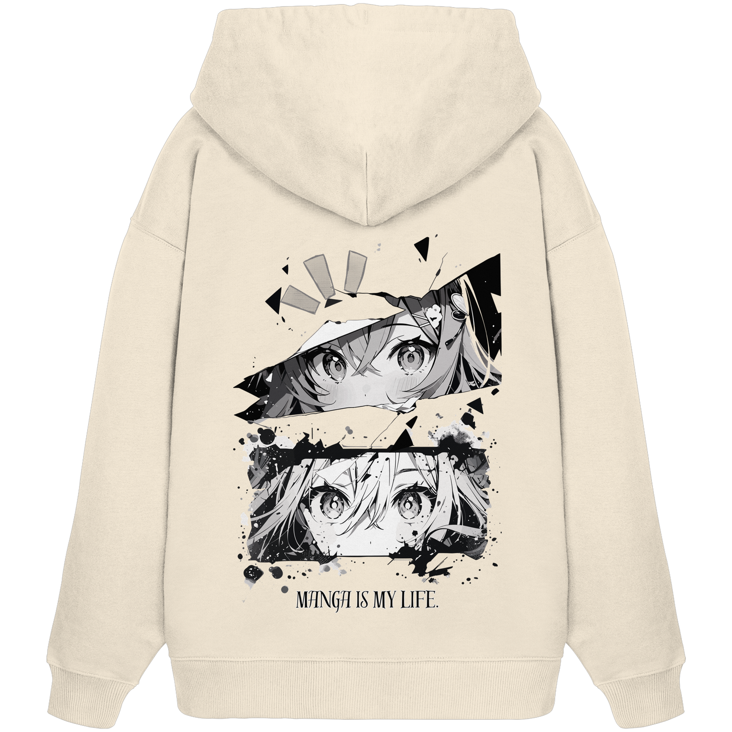 SW Anime is my life - Organic Oversize Hoodie