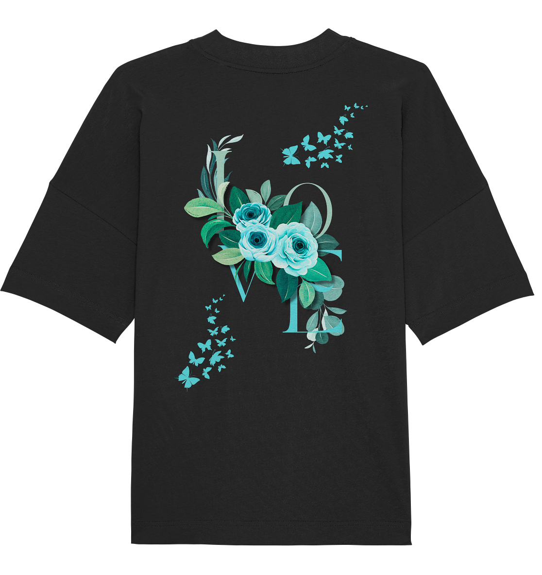 SW ButterFly Love - Organic Oversize Shirt
