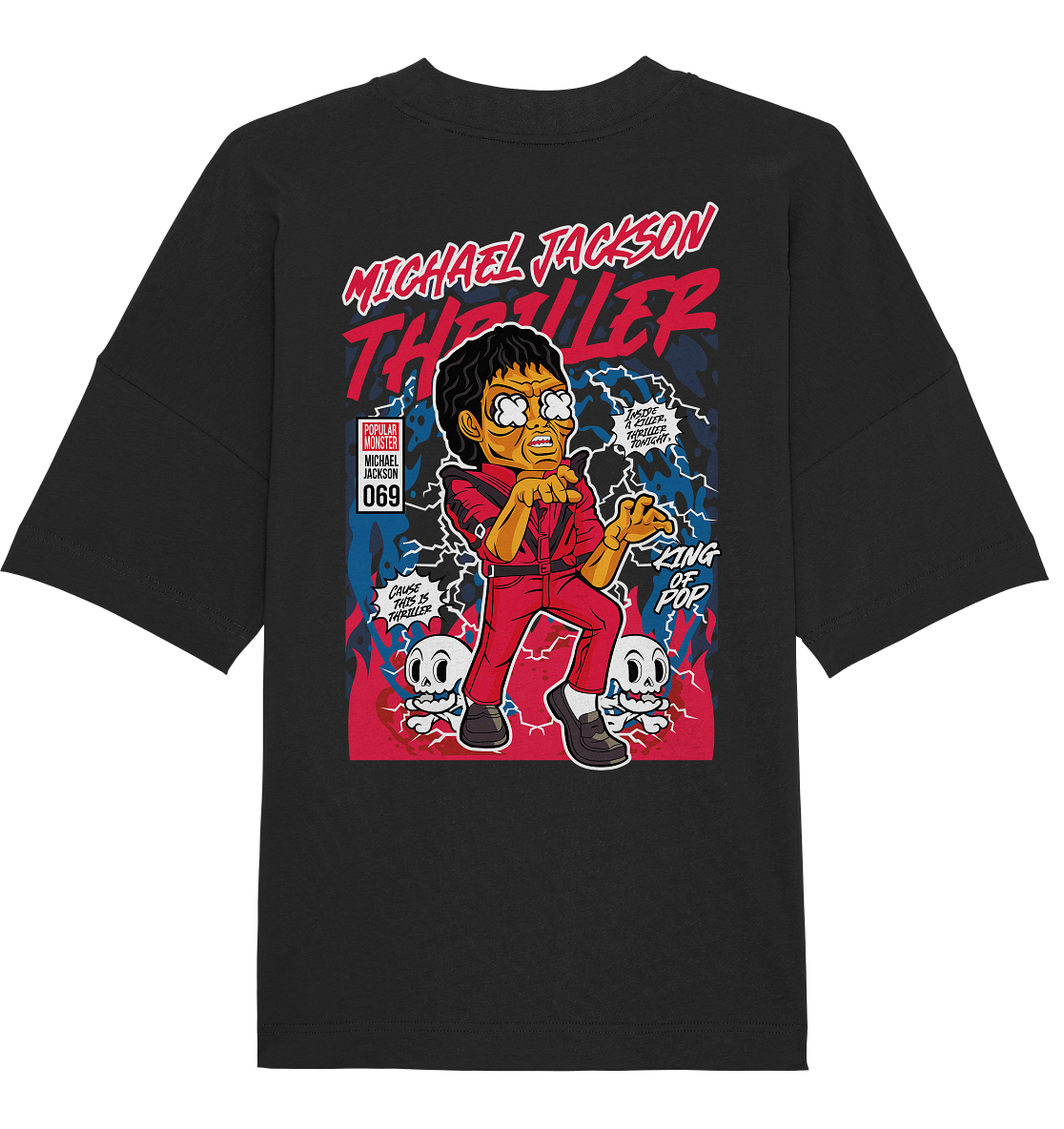 Halloween Michael - Organic Oversize Shirt