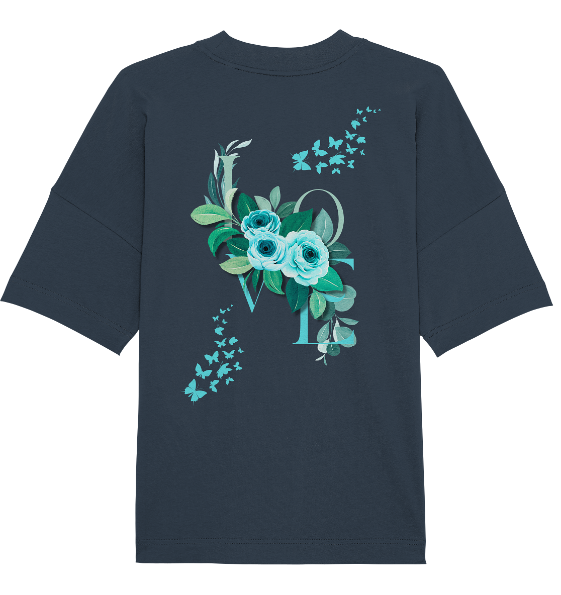 SW ButterFly Love - Organic Oversize Shirt