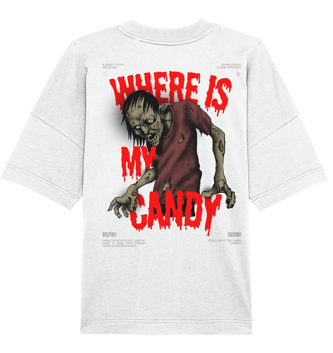 SW Where is My Candy - Organic Oversize Shirt