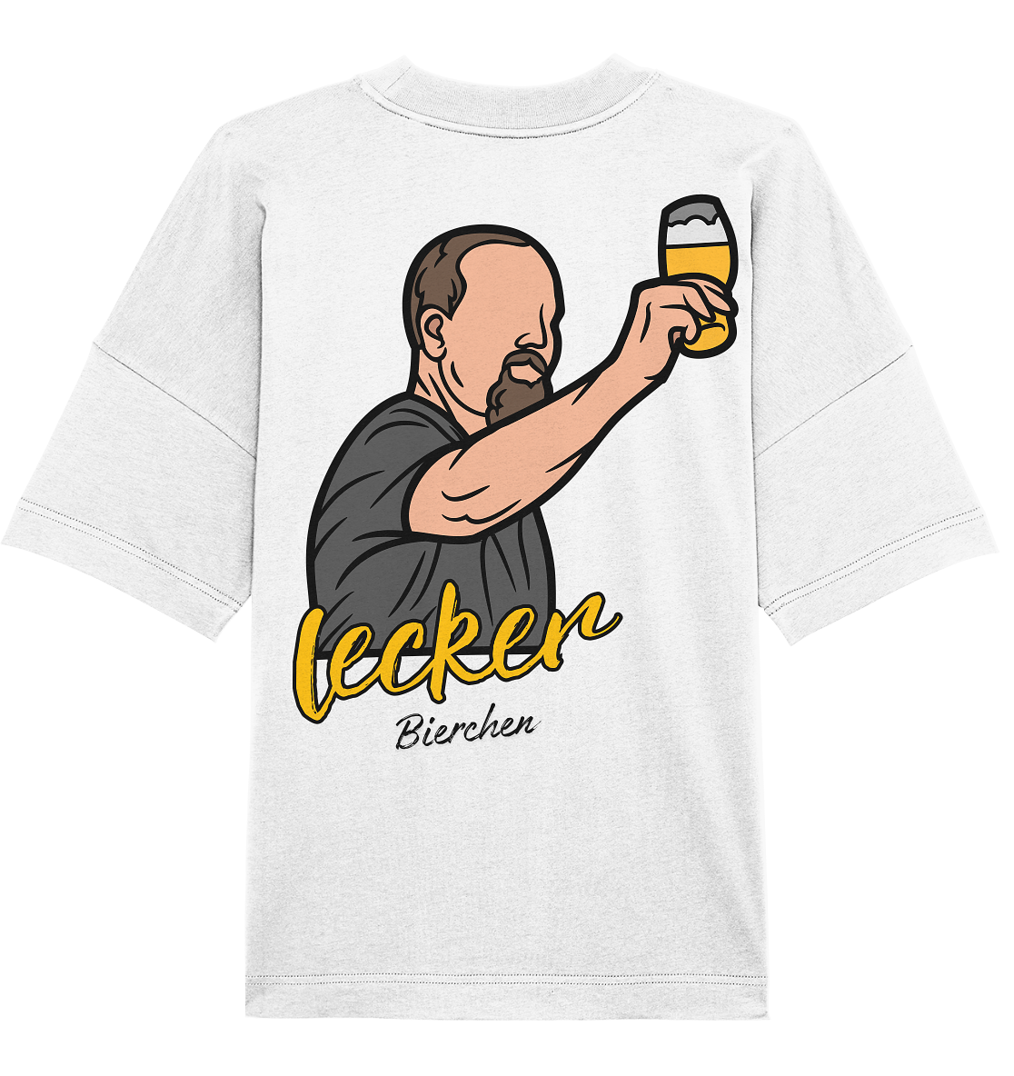 SW Lecker Bierchen - Organic Oversize Shirt