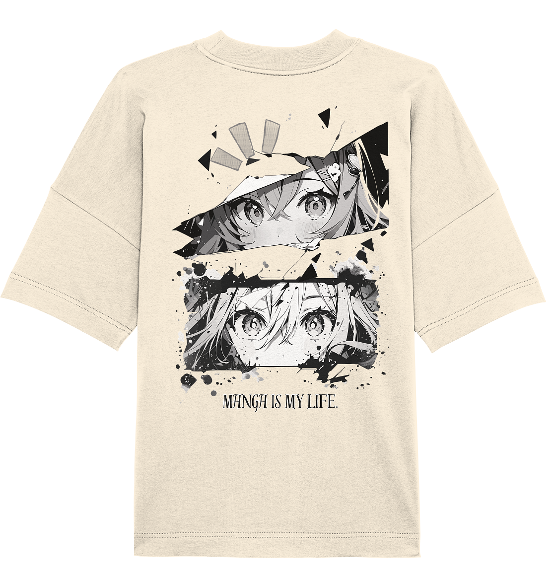 SW Anime is my life - Organic Oversize Shirt