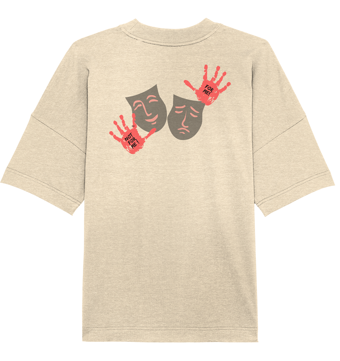 SW 2 Gesichter - Organic Oversize Shirt