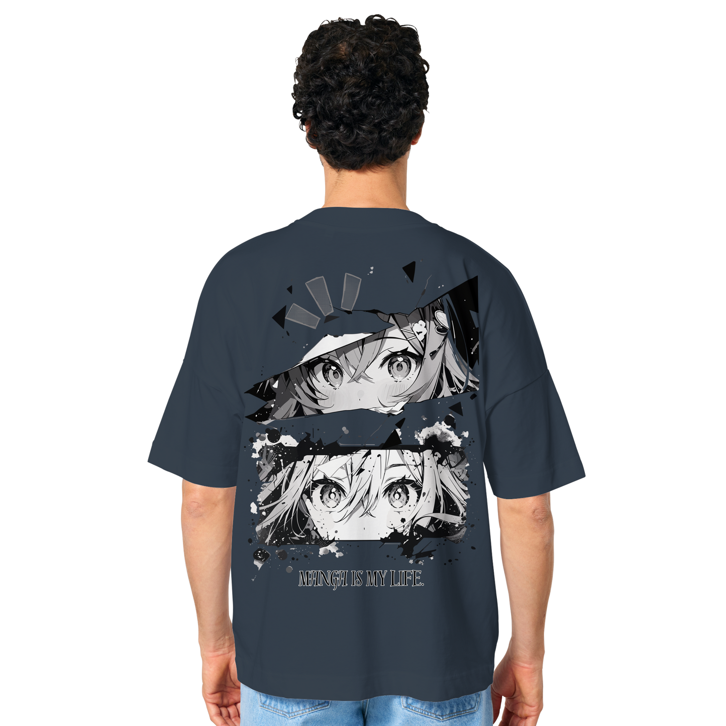 SW Anime is my life - Organic Oversize Shirt