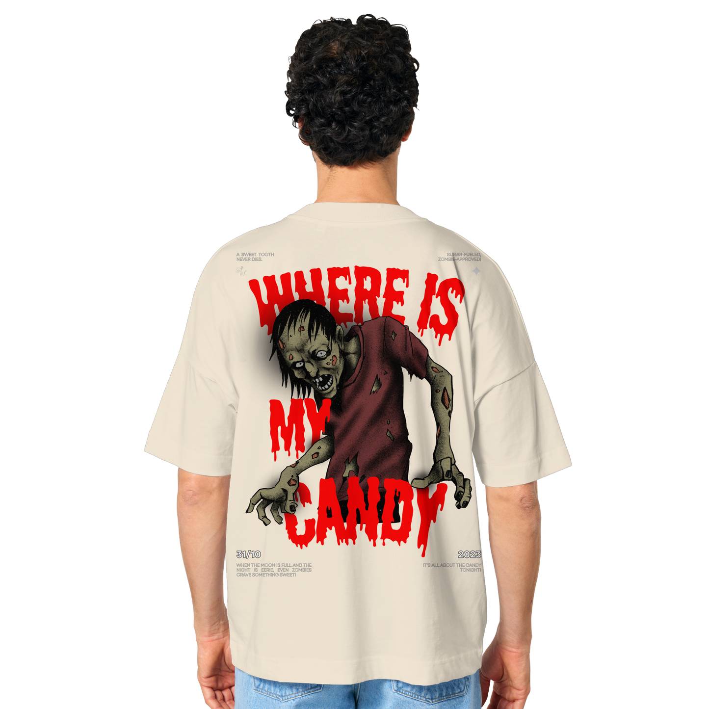 SW Where is My Candy - Organic Oversize Shirt