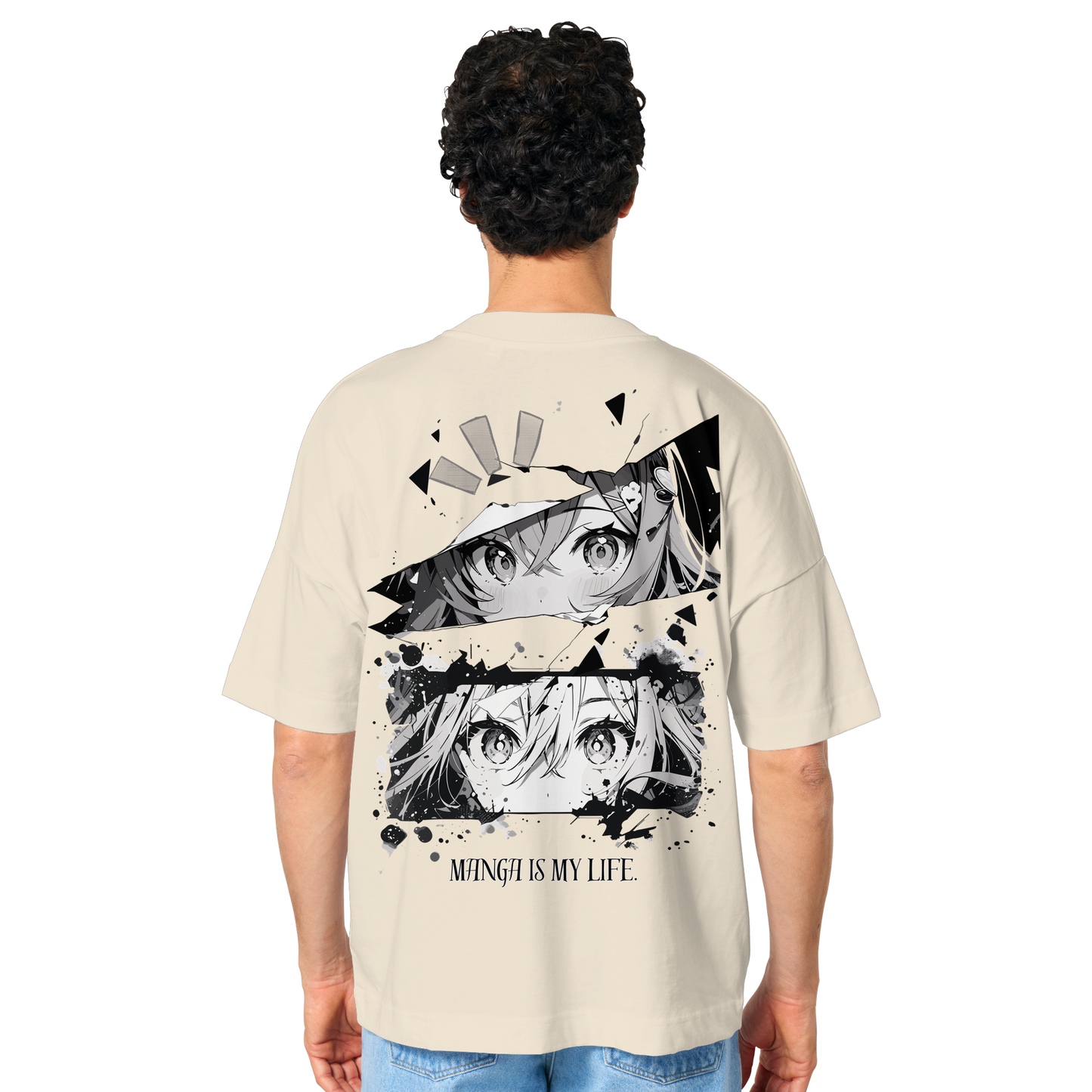 SW Anime is my life - Organic Oversize Shirt
