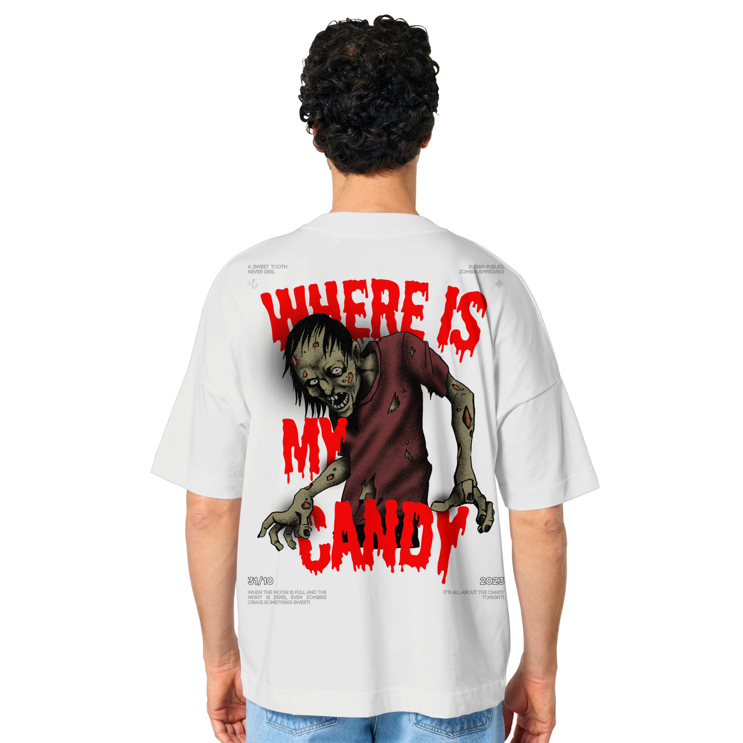 SW Where is My Candy - Organic Oversize Shirt