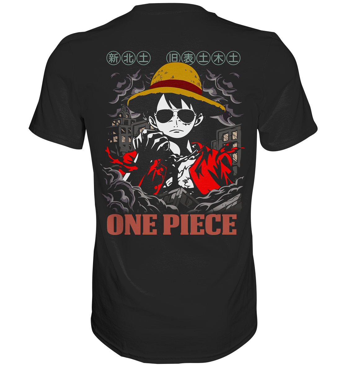 SW One Piece Monkey D. Luffy - Premium Shirt