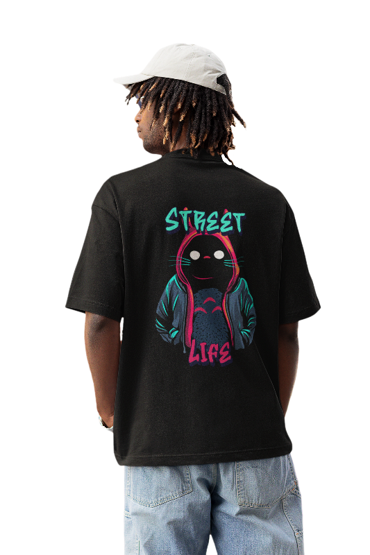 Street Life  - Organic Oversize Shirt