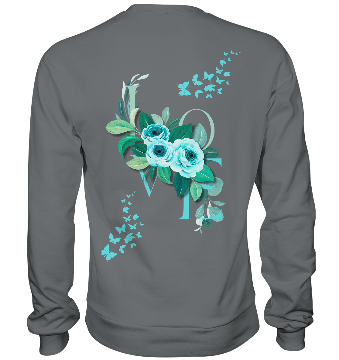 SW ButterFly Love  - Basic Sweatshirt