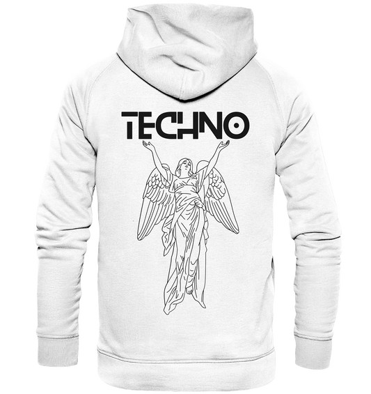 SW Techno White  - Basic Unisex Hoodie