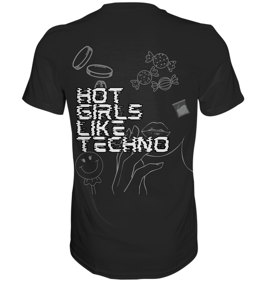 SW Hot Grils Like Techno - Classic Shirt