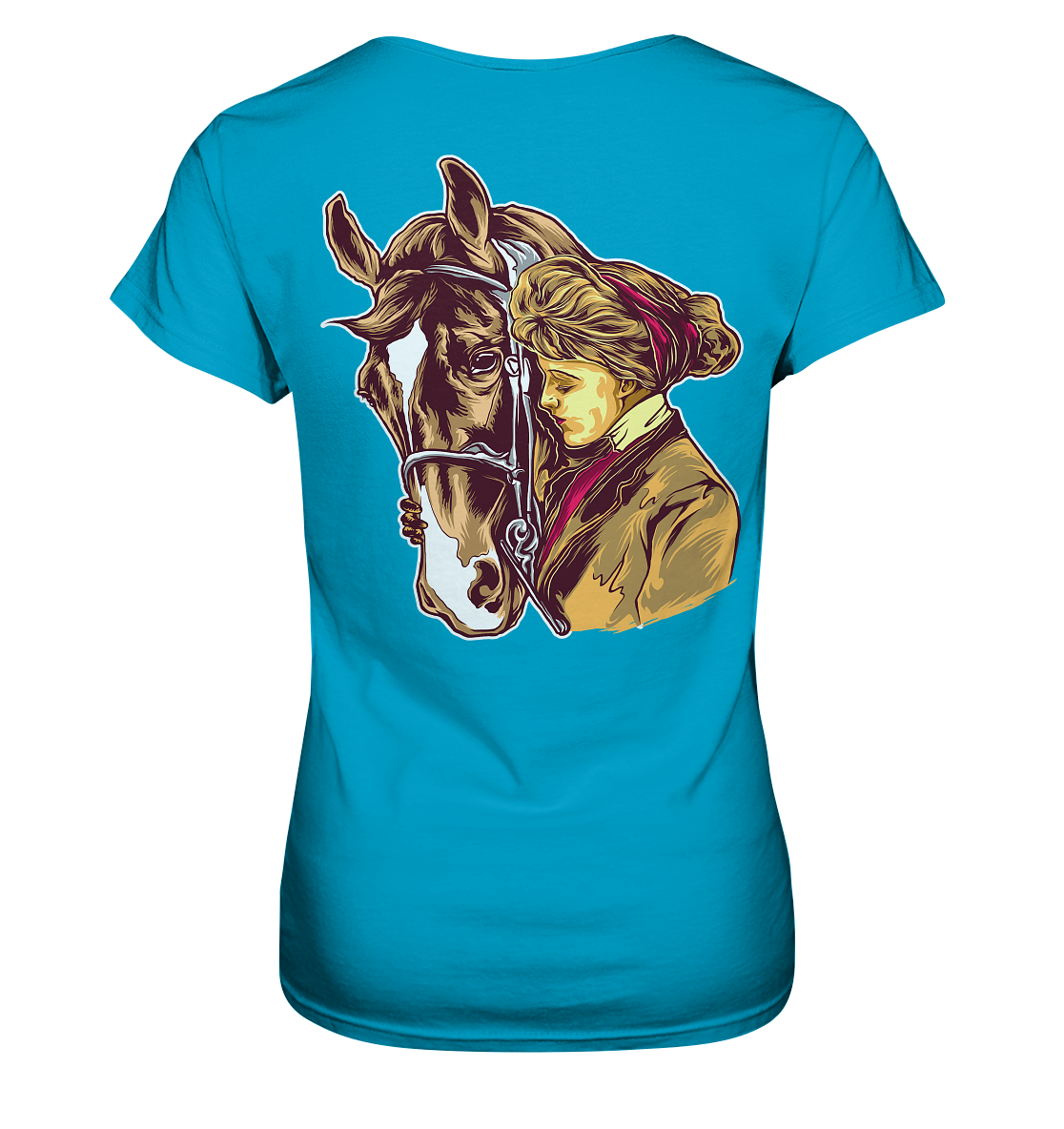 Horse Woman  - Ladies Premium Shirt