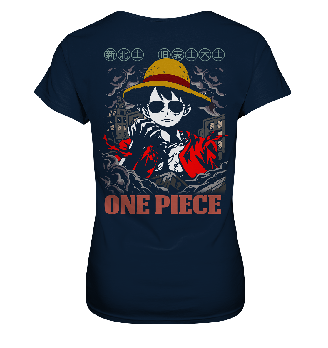 SW One Piece Monkey D. Luffy  - Ladies Premium Shirt