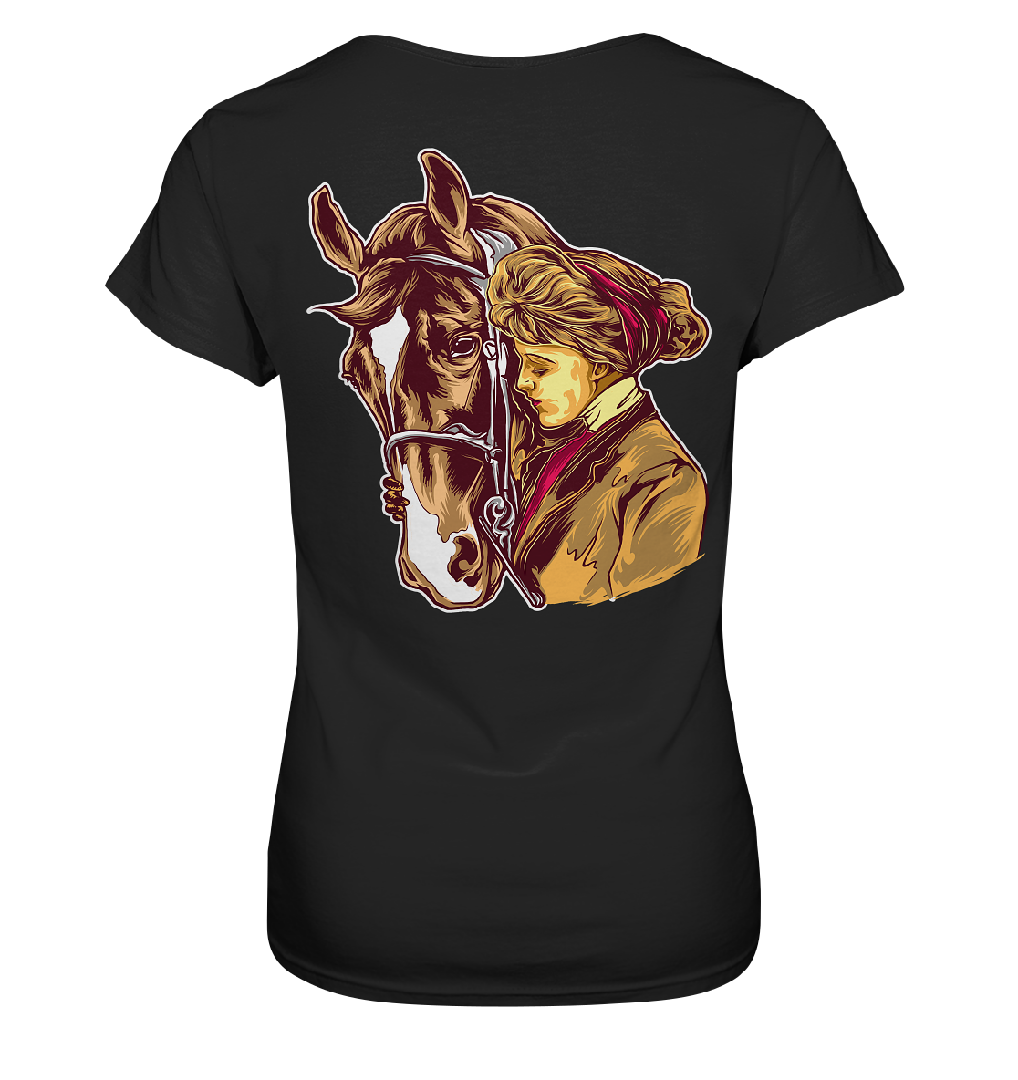 Horse Woman  - Ladies Premium Shirt