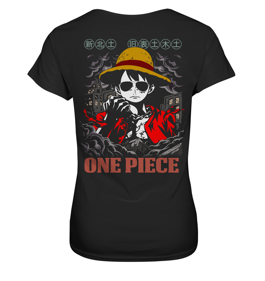 SW One Piece Monkey D. Luffy  - Ladies Premium Shirt