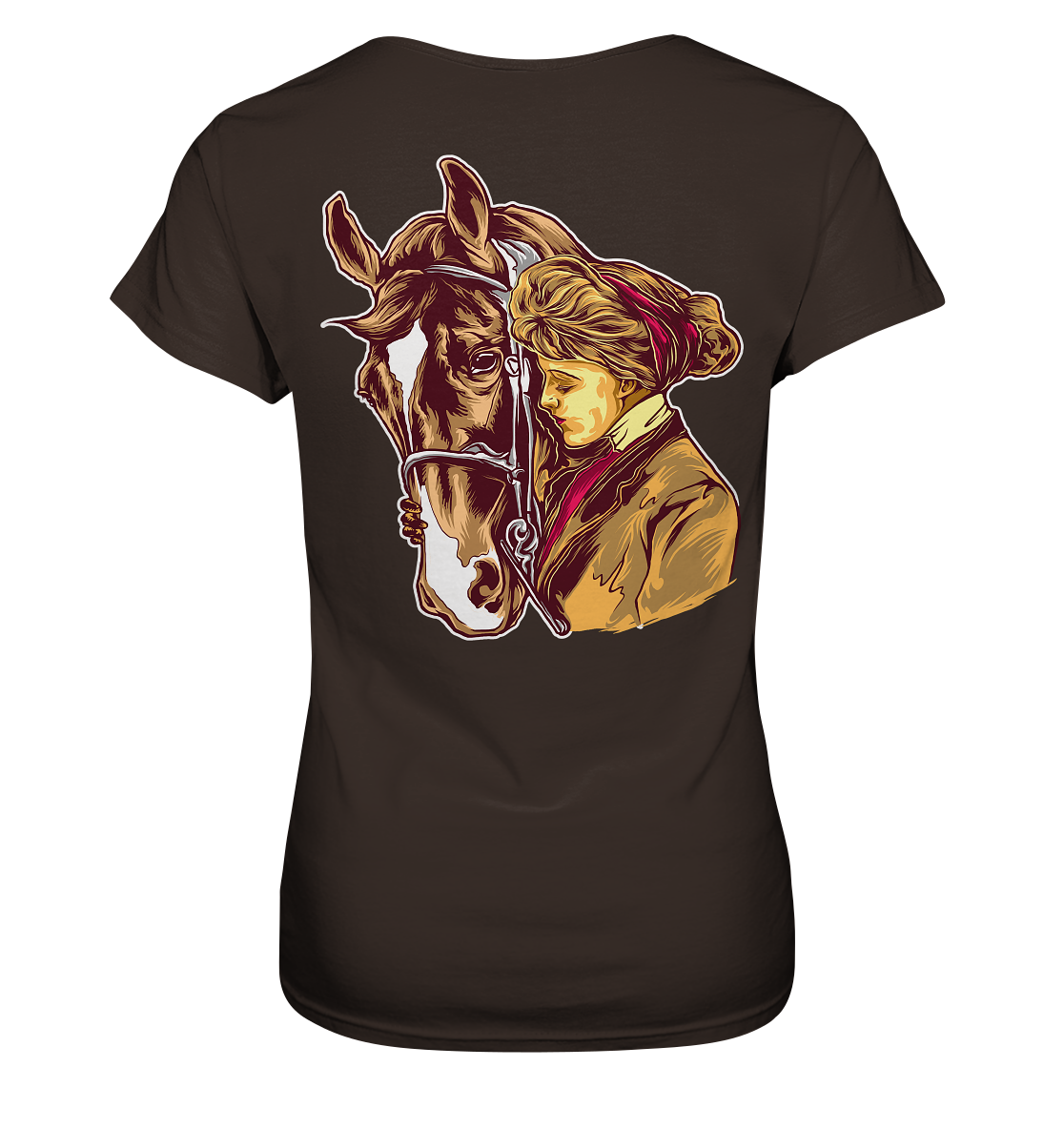 Horse Woman  - Ladies Premium Shirt