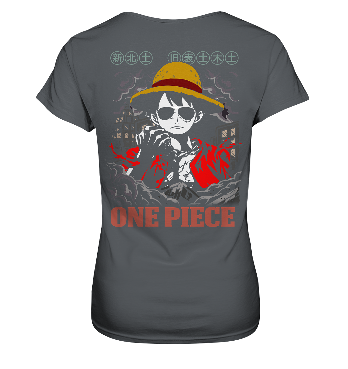 SW One Piece Monkey D. Luffy  - Ladies Premium Shirt