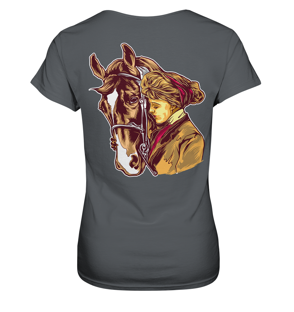 Horse Woman  - Ladies Premium Shirt