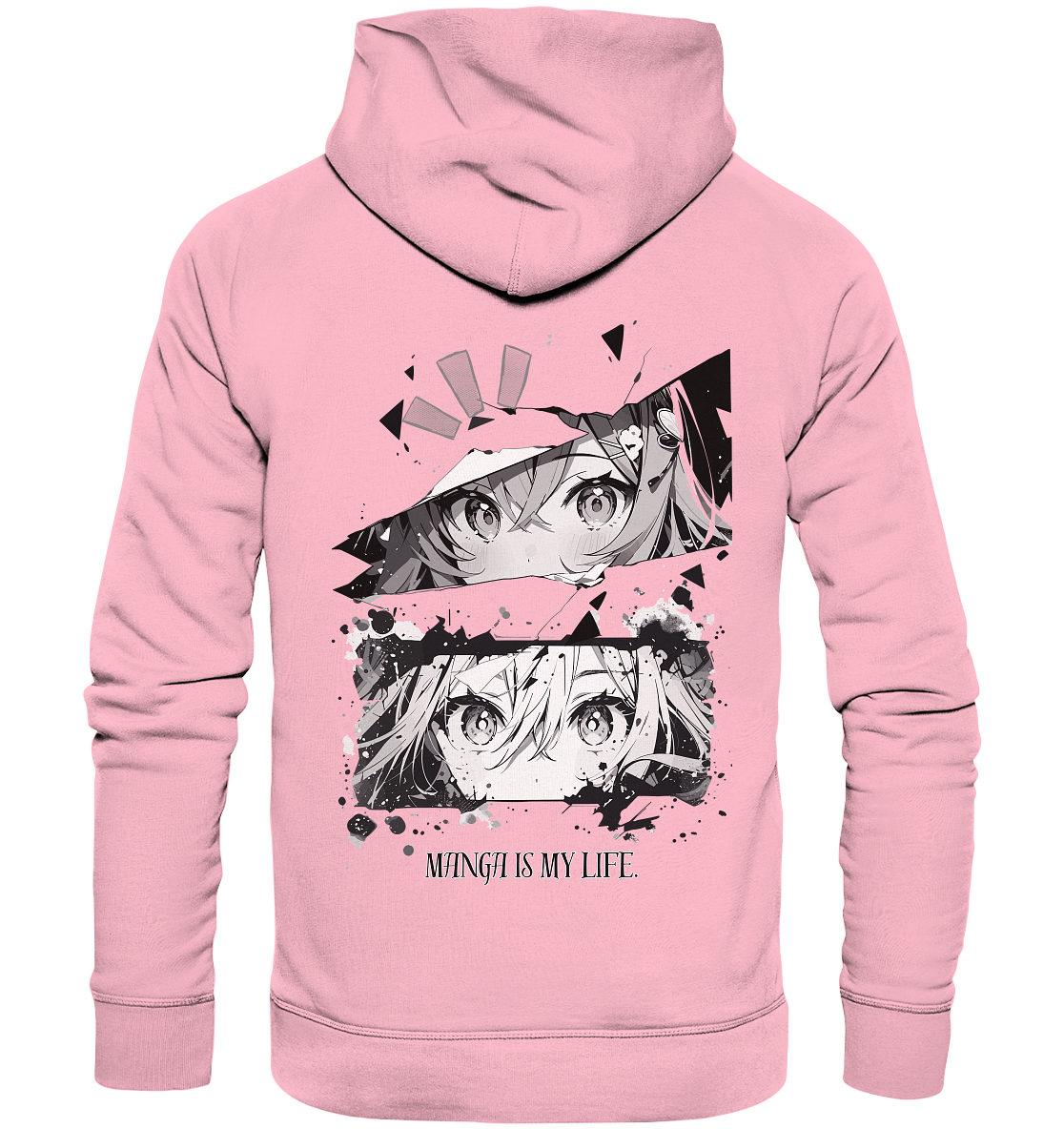 SW Anime is my life  - Organic Basic Hoodie