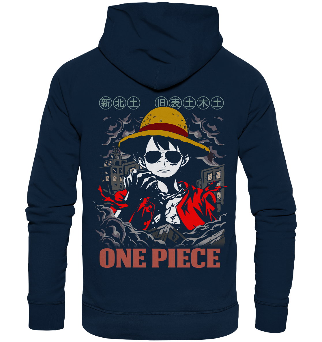 SW One Piece Monkey D. Luffy  - Organic Hoodie