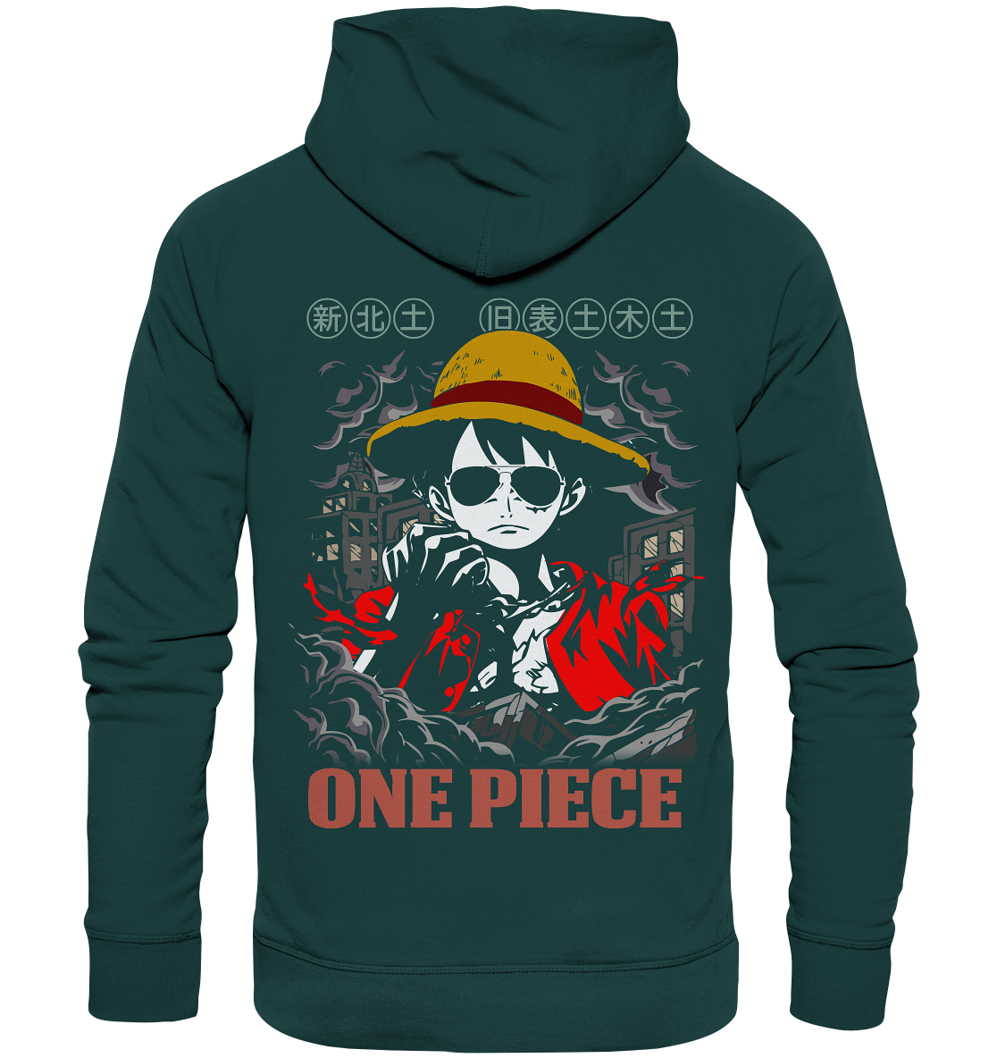 SW One Piece Monkey D. Luffy  - Organic Hoodie