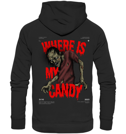 SW Where is My Candy  - Organic Hoodie