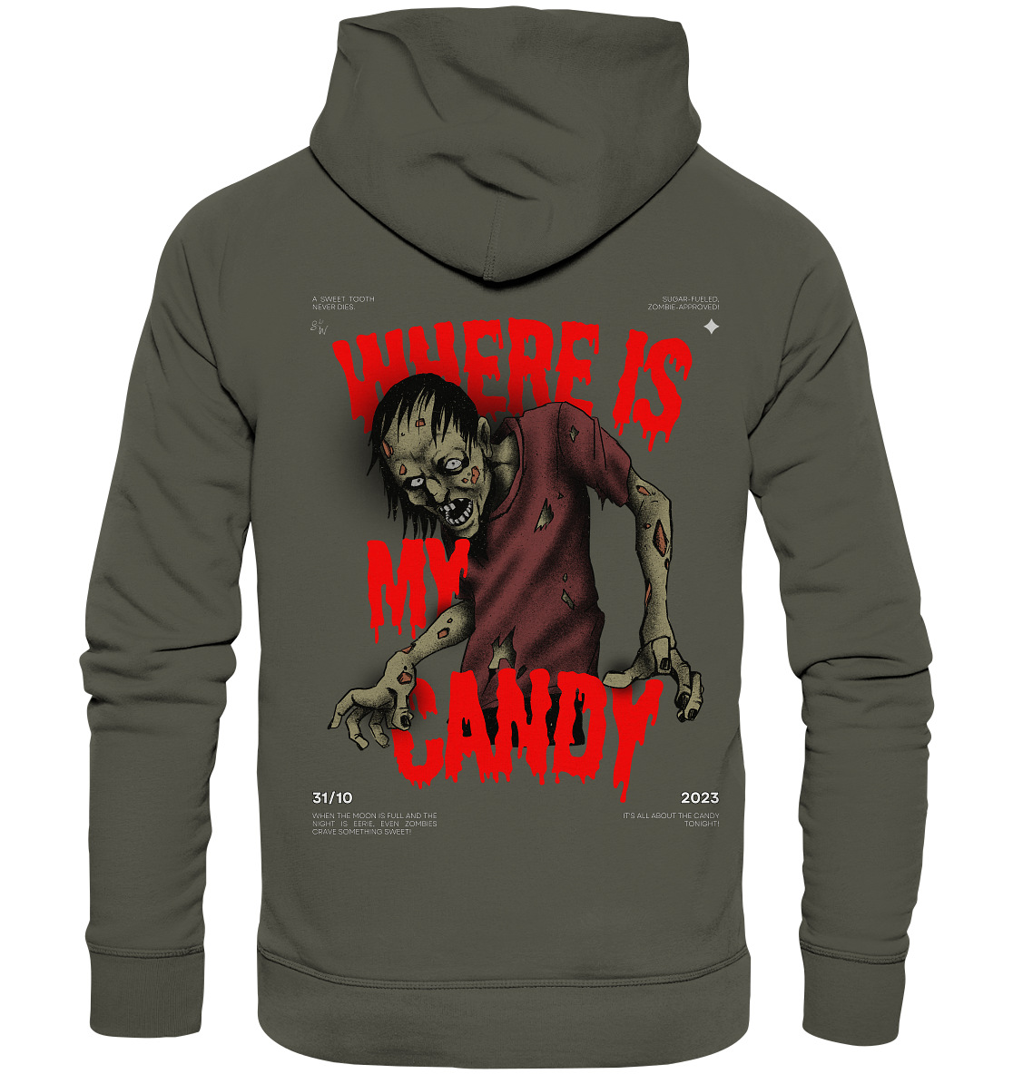 SW Where is My Candy  - Organic Hoodie