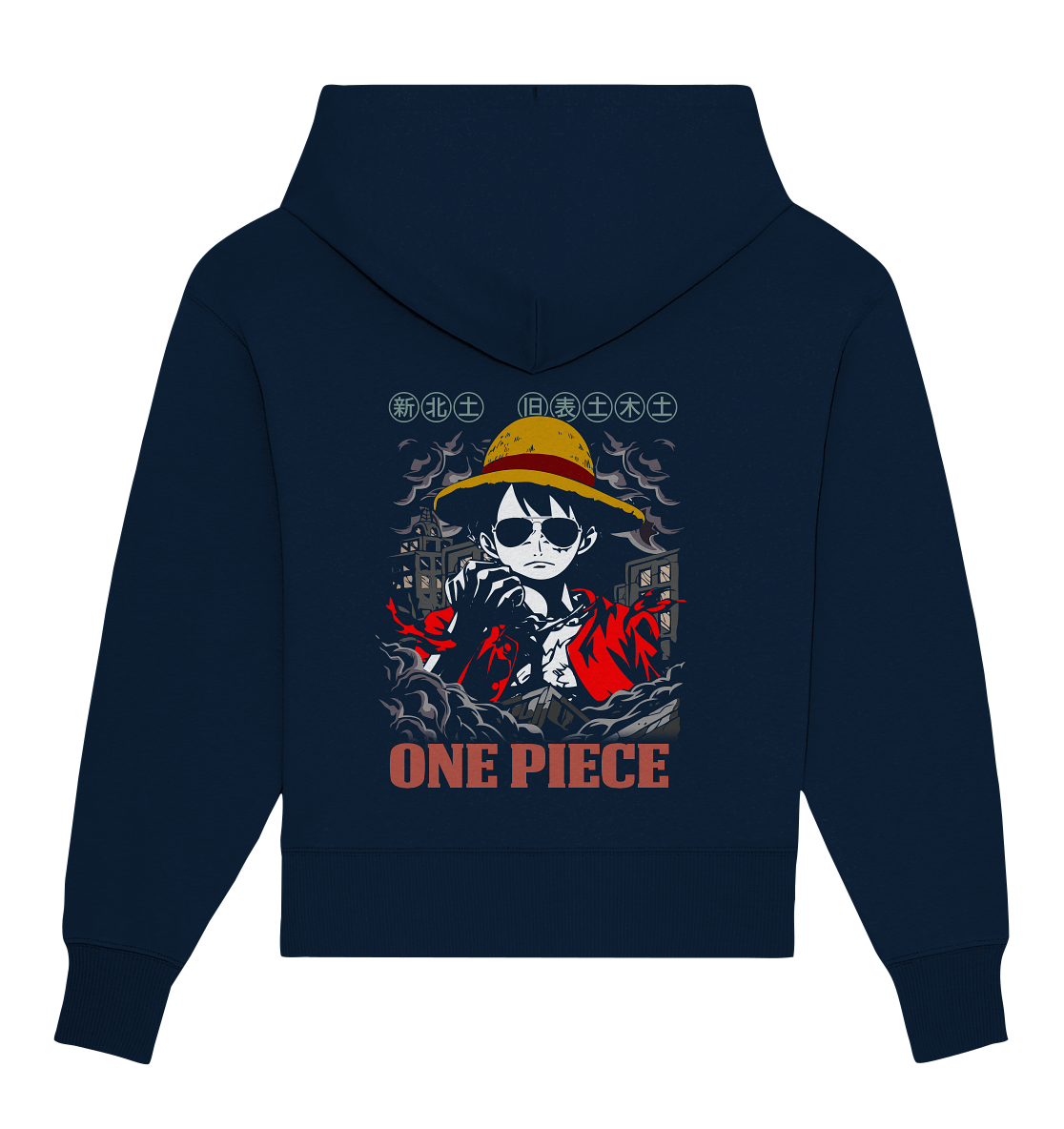 SW One Piece Monkey D. Luffy  - Organic Oversize Hoodie