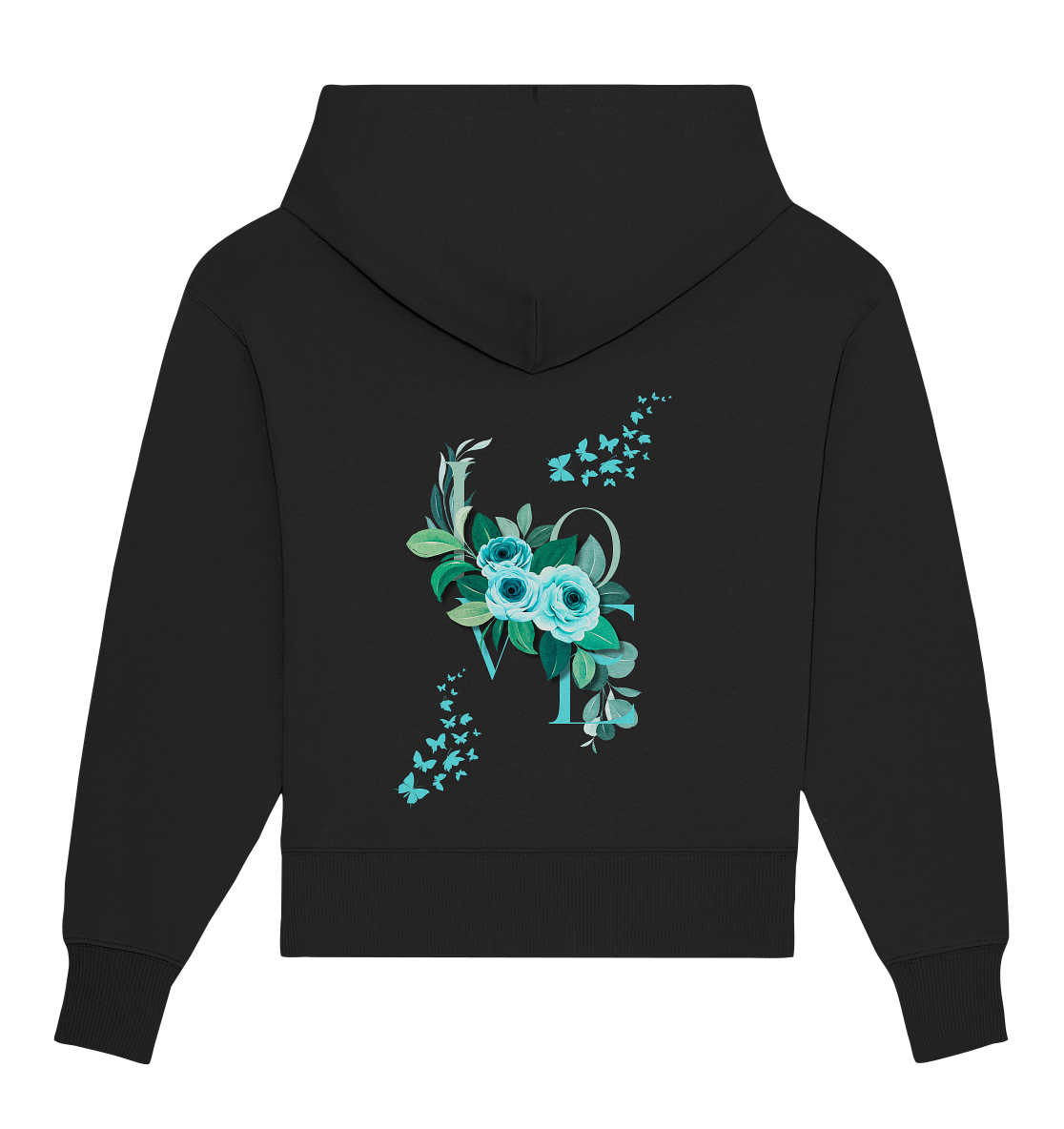 SW ButterFly Love  - Organic Oversize Hoodie