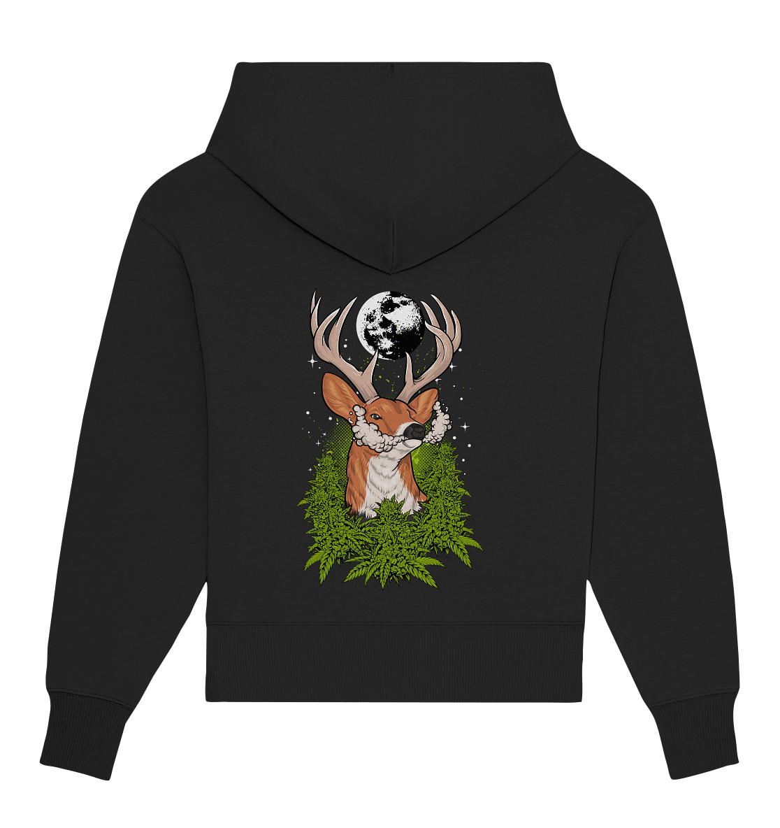 SW Deer - Organic Oversize Hoodie