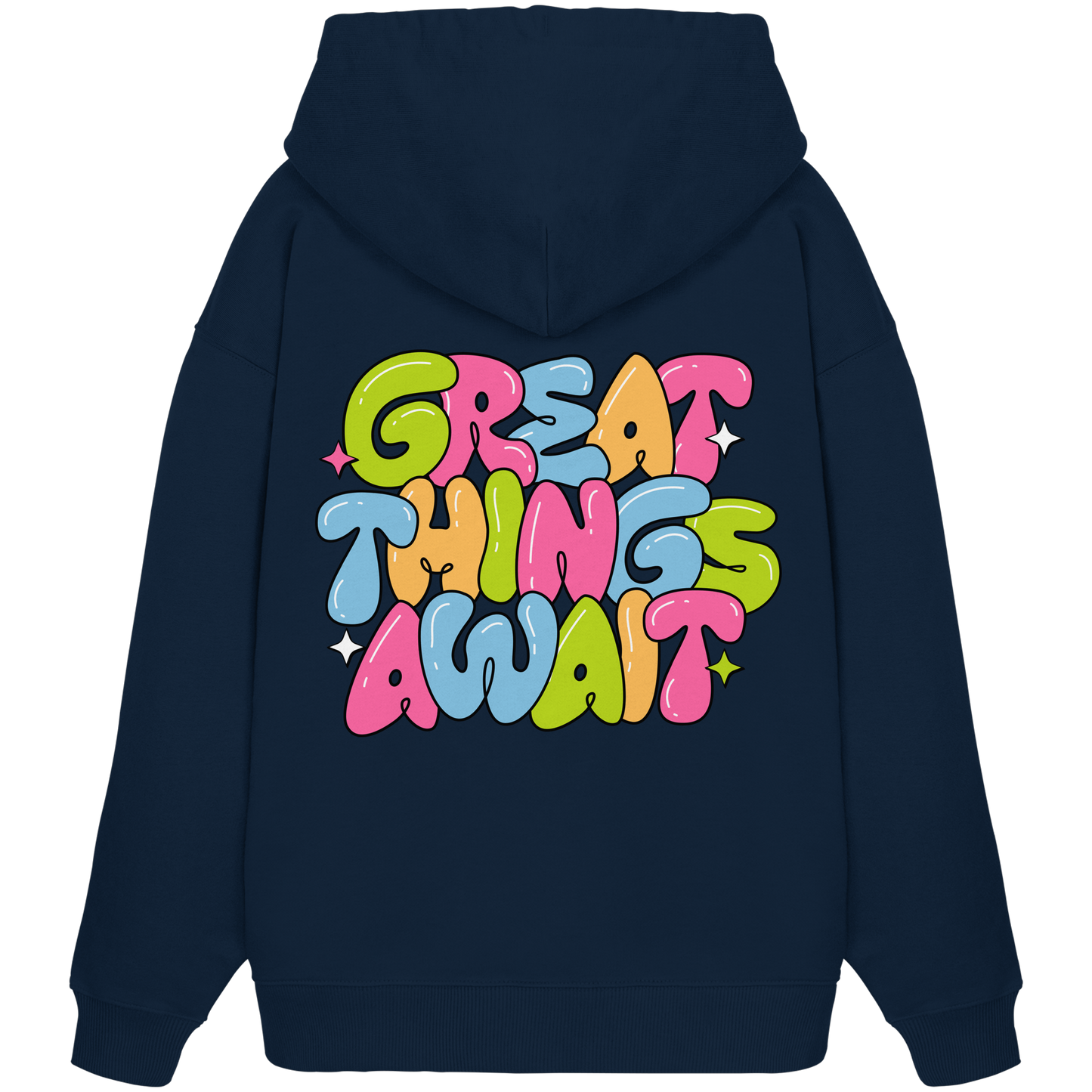 SW Great Things Await - Organic Oversize Hoodie