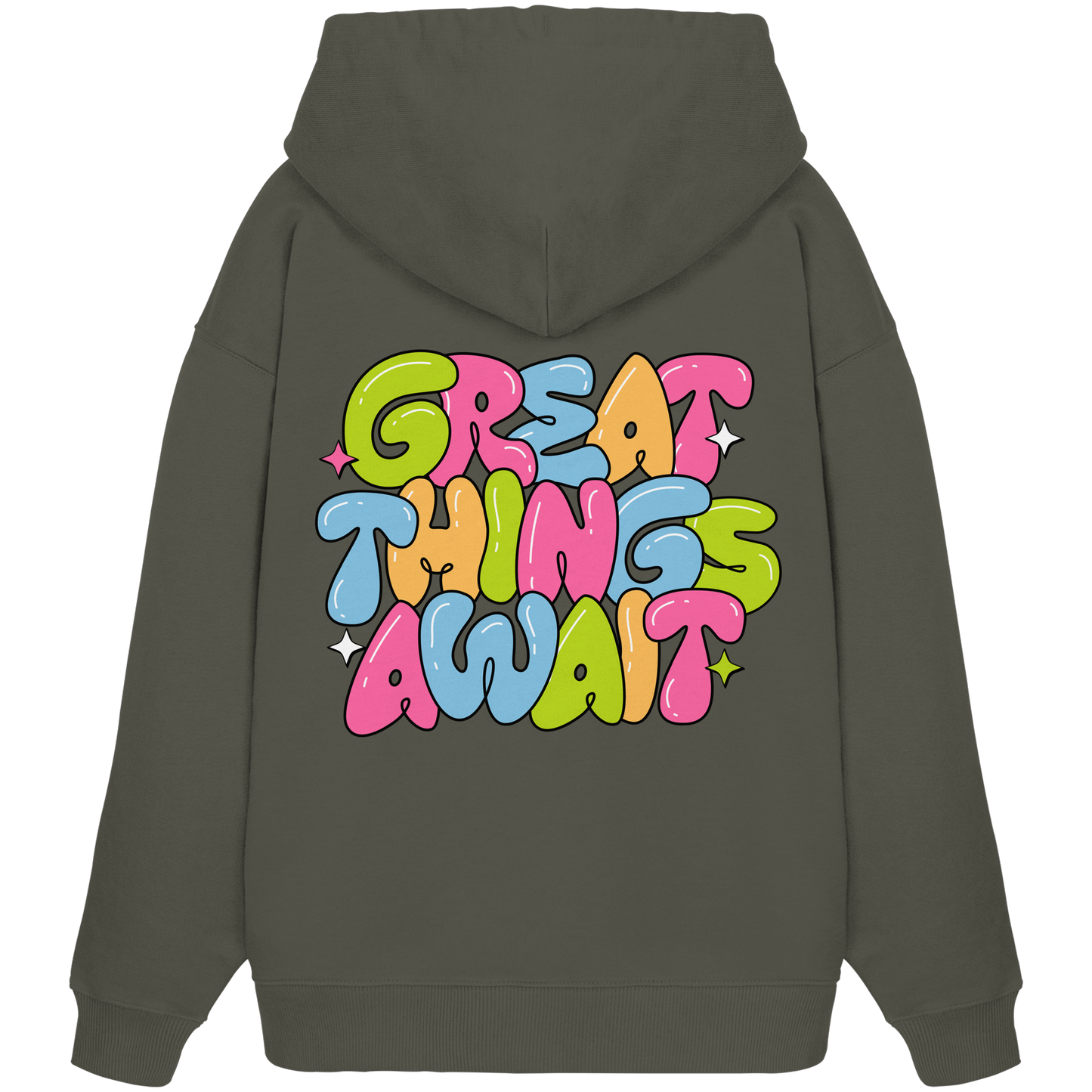 SW Great Things Await - Organic Oversize Hoodie