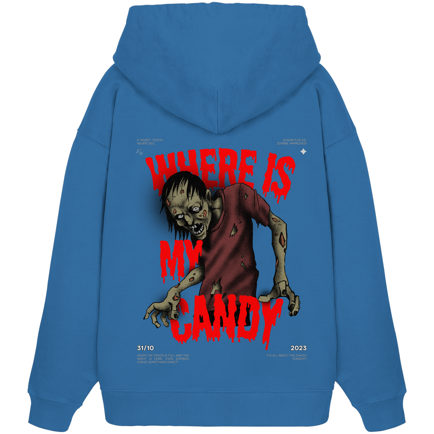 SW Where is My Candy  - Organic Oversize Hoodie